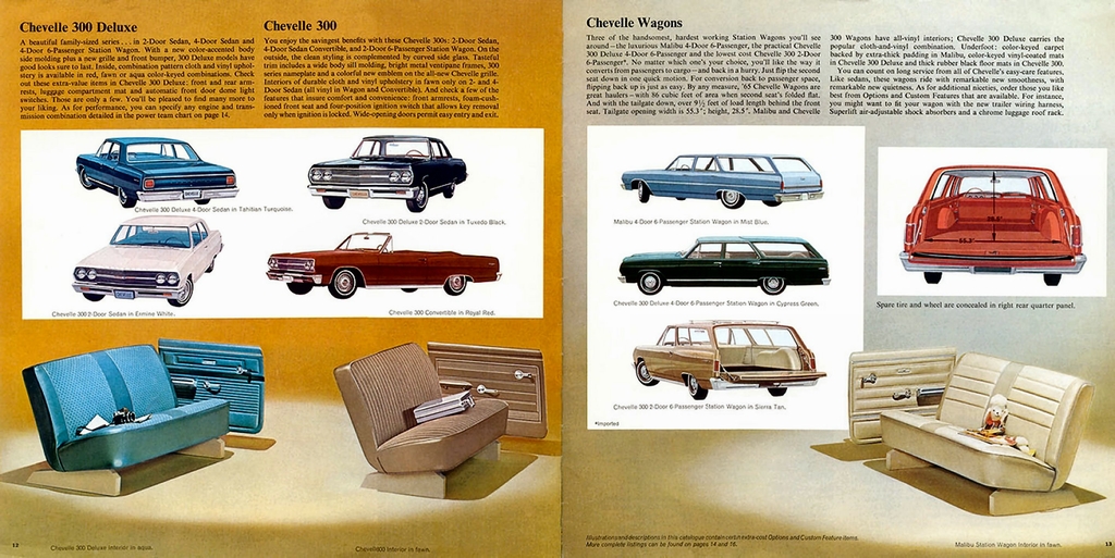 1965 Chev Chevelle Canadian Brochure Page 9